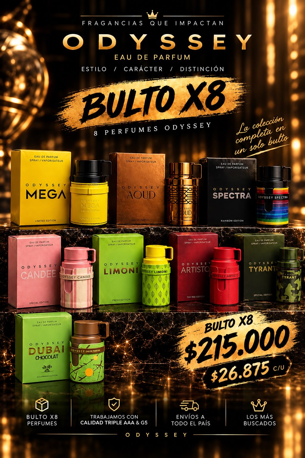 BULTO ODYSSEY X8 100ML